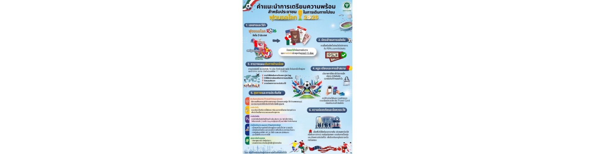 เตรียมตัวไปดูบอลโลก